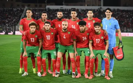 المنتخب المغربي يحتل المركز 14 في تصنيف الفيفا