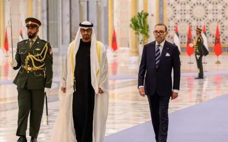 الملك محمد السادس يحل بالإمارات في زيارة خاصة