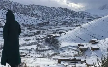 "نشرة إنذارية: تساقطات ثلجية وموجة برد بمختلف مناطق المغرب إلى غاية يوم الأربعاء