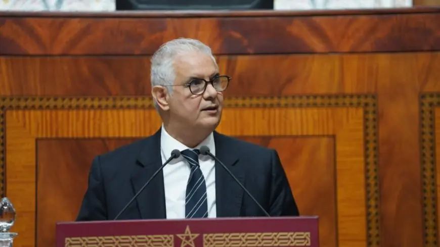 نزار بركة: المغرب يواجه ندرة المياه رغم تحسن التساقطات المطرية