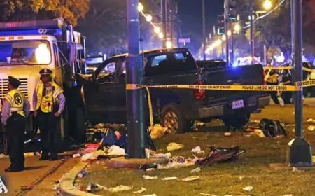 حادث دهس في أمريكا يودي بحياة 10 أشخاص ويصيب 30 آخرين