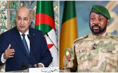 مالي تدين تدخل الجزائر في شؤونها الداخلية وتتهمها بدعم جماعات إرهابية