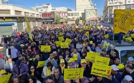 مسيرات احتجاجية ضد غلاء المعيشة بعدد من المدن