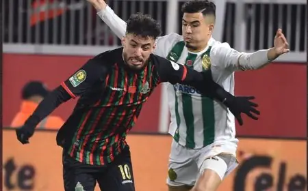 الجيش الملكي يتعادل مع الرجاء ويبلغ ربع نهائي دوري أبطال إفريقيا