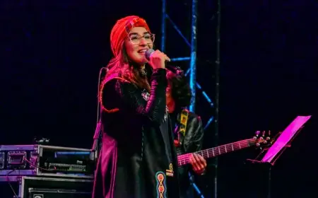 زورا وأرشاش يتألقان في احتفالية رأس السنة الأمازيغية بأكادير (صور)