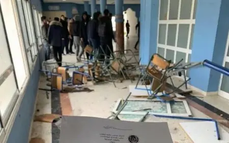 ابتدائية تطوان تقضي بالحبس النافذ في حق 5 طلبة بعد مواجهات بكلية مرتيل