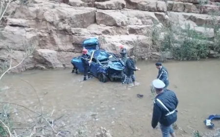 حادث سير مروع يودي بحياة ثلاثة أشخاص بإقليم تنغير