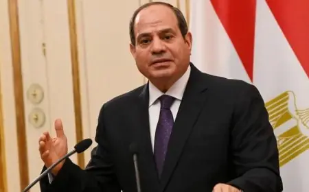 الرئيس المصري: ترحيل وتهجير الشعب الفلسطيني ظلم لا يمكن أن نشارك فيه