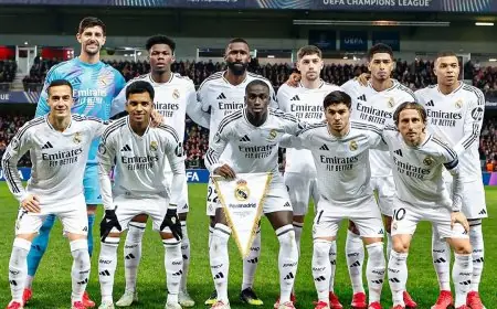 ريال مدريد يهزم بريست الفرنسي ويلعب ملحق الدور الثاني في دوري الأبطال