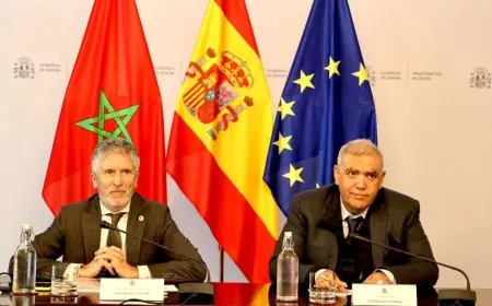 لفتيت يعقد اجتماع عمل في مدريد مع نظيره الإسباني