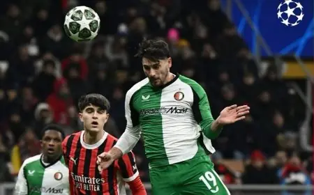 فينورد ينهي رحلة ميلان في دوري أبطال أوروبا