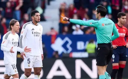إيقاف جود بيلنغهام مباراتين في الدوري الإسباني