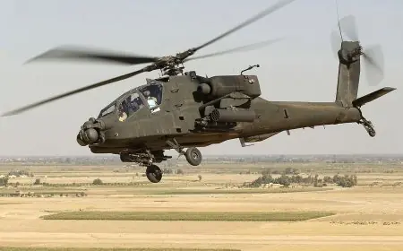 المغرب يتسلم أول دفعة من مروحيات الأباتشي AH-64E الأمريكية