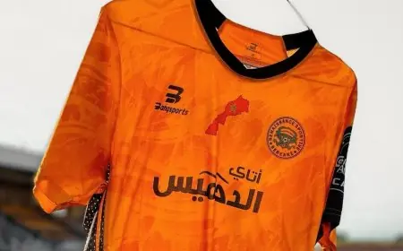 "الطاس" تلغي قرار الكاف بشأن قمصان نهضة بركان التي تحمل خريطة المغرب