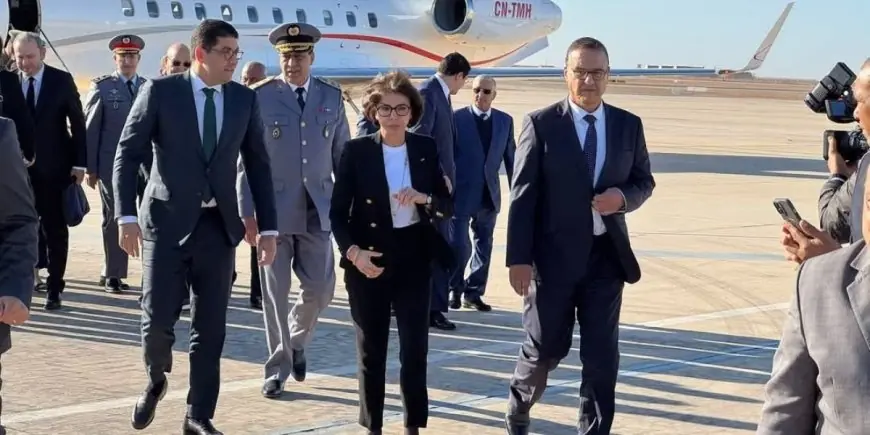 وزيرة الثقافة الفرنسية رشيدة داتي تزور إقليم طرفاية لتعزيز التعاون الثقافي مع المغرب