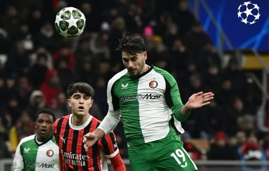 فينورد ينهي رحلة ميلان في دوري أبطال أوروبا