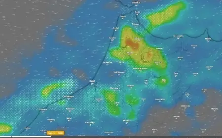 منخفض "جانا" ينهي أزمة الجفاف وينعش الموارد المائية في المغرب