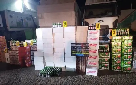 في عز رمضان.. إجهاض عملية ترويج أزيد من 18 ألف قنينة من المشروبات الكحولية بدون ترخيص