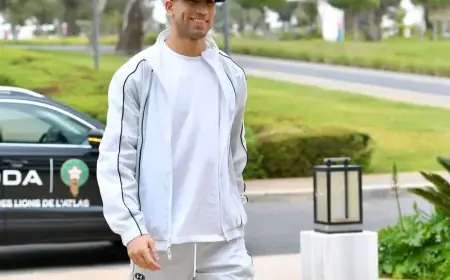 المنتخب الوطني المغربي يستهل معسكره الإعدادي بمركز محمد السادس لكرة القدم