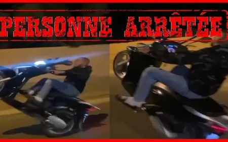 السياقة الاستعراضية تطيح بشاب في قبضة أمن تيزنيت