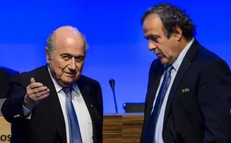 القضاء السويسري يبرئ بلاتر وبلاتيني من تهم الحصول على أموال بشكل غير قانوني