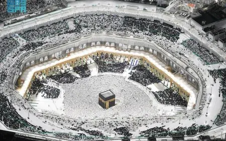 رقم قياسي جديد للمعتمرين والمصلين في المسجد الحرام يوم 26 من رمضان