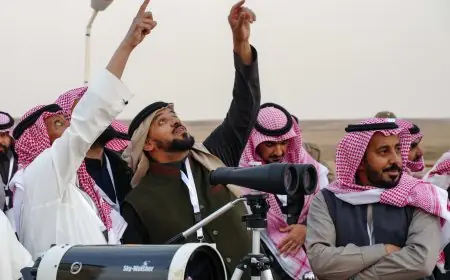 السعودية تعلن الأحد أول أيام عيد الفطر المبارك