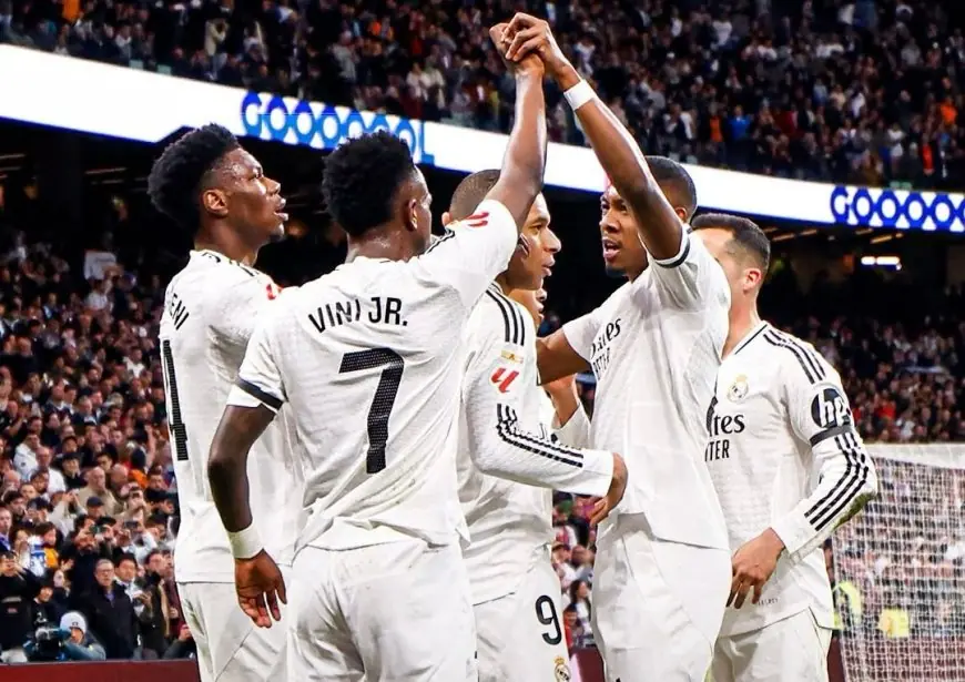 الدوري الإسباني.. ريال مدريد يهزم رايو فايكانو ويقلص الفارق مع برشلونة