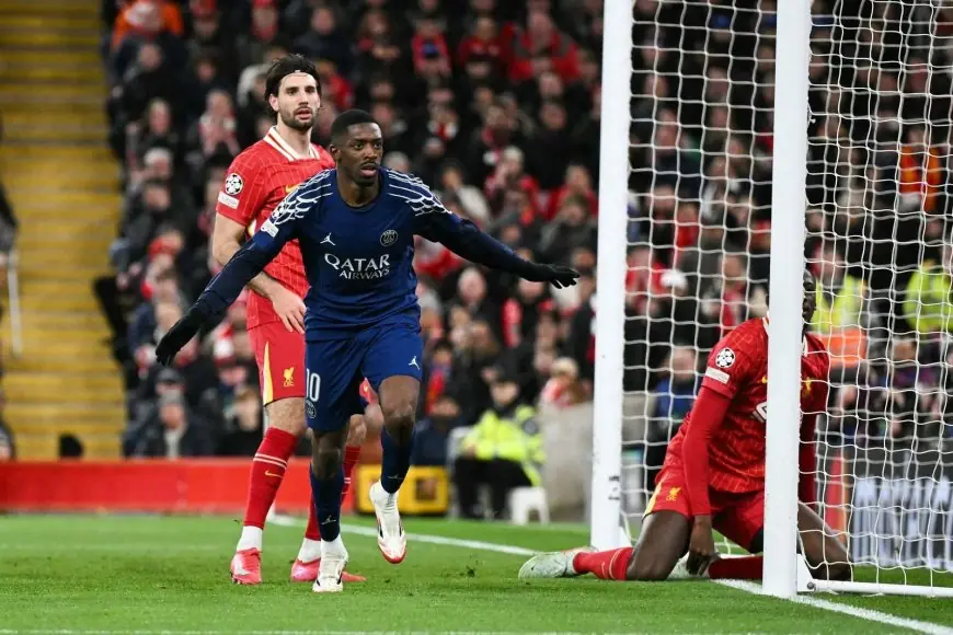 باريس سان يهزم ليفربول ويبلغ ربع نهائي دوري أبطال أوروبا