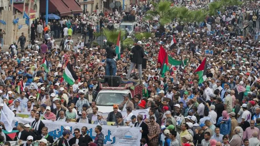 بعد تصعيد الاحتلال... المغاربة ينتفضون تضامنا مع غزة
