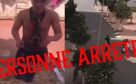 أمن تأمسنا يوقف شخص ظهر في فيديو يوثق لجريمة اعتراض السبيل و التهديد بالسلاح الأبيض