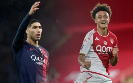 حكيمي وبن صغير ضمن أبرز المرشحين لجائزة أفضل لاعب أفريقي في الدوري الفرنسي