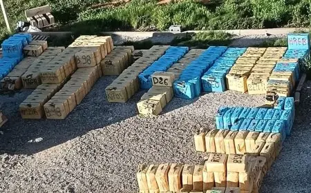 حجز أطنان من مخدر الشيرا في عملية تهريب ضخمة بآسفي