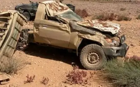 مصرع عريفين مغربيين في حادث خلال مطاردة لعربة محملة بمخدر الشيرا