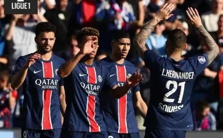 باريس سان جيرمان يتوج بطلا للدوري الفرنسي