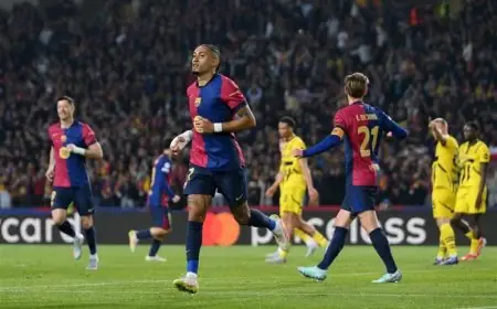 برشلونة يقسو على دورتموند في دوري الأبطال