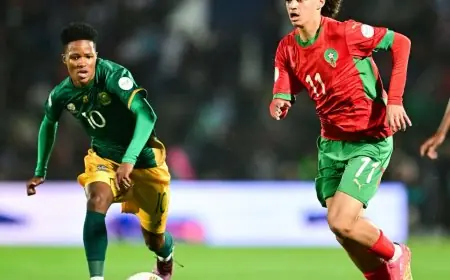 كأس افريقيا لاقل من 17 سنة .. المنتخب المغربي يهزم جنوب إفريقيا ويبلغ المربع الذهبي