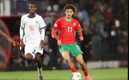 المنتخب المغربي يتأهل إلى نهائي كأس أفريقيا للناشئين