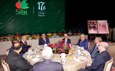 الملك محمد السادس يقيم مأدبة عشاء تكريمية لمشاركي الملتقى الدولي للفلاحة بالمغرب