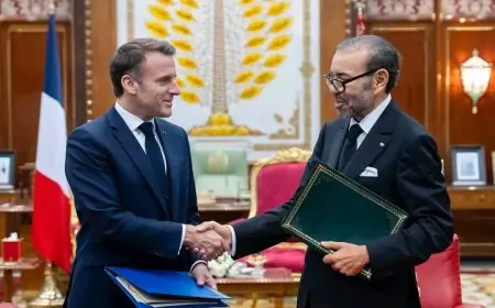 بعد إعطاء الملك انطلاقة تمديد "البراق".. ماكرون يثني على التعاون المغربي الفرنسي