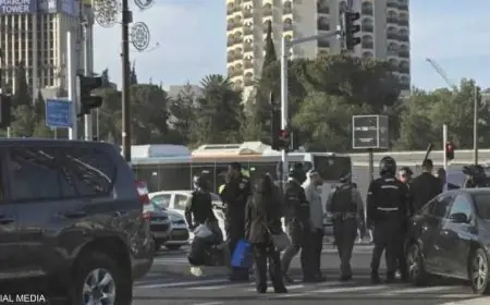 موكب نتنياهو يتعرض لحادث سير في القدس