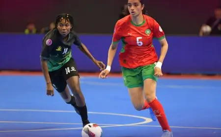 المنتخب المغربي النسوي بطلا لكأس افريقيا للفوتسال