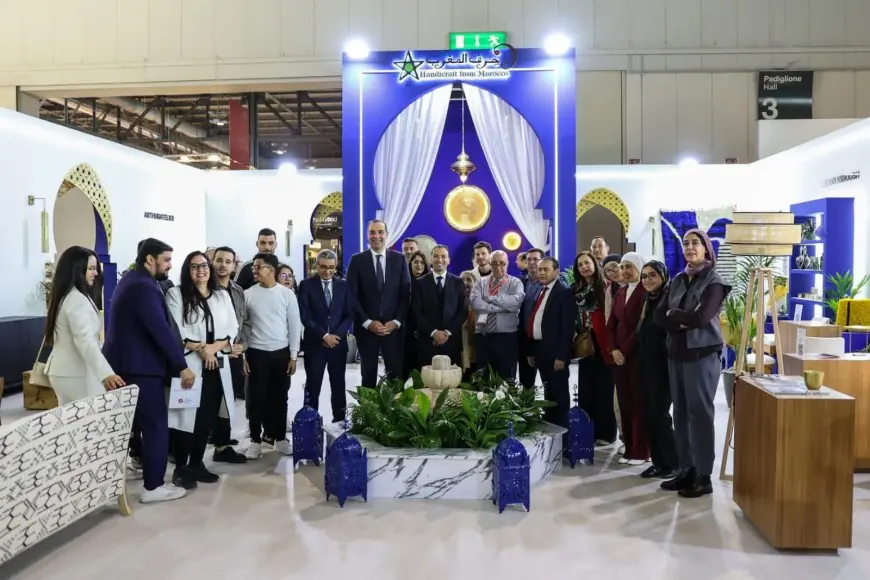 إيطاليا.. لحسن السعدي يفتتح جناح "دار الصانع" في ميلانو لتعزيز الصناعة التقليدية المغربية