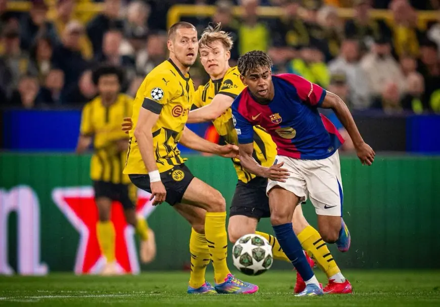 برشلونة يتأهل إلى نصف نهائي دوري الأبطال رغم هزيمته أمام دورتموند