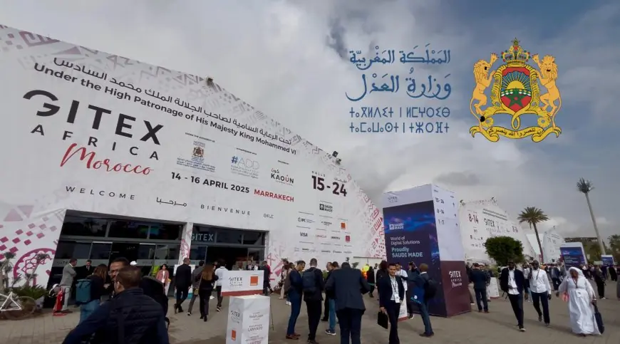 وزارة العدل تُبرز منجزاتها الرقمية في معرض GITEX AFRICA 2025 بمراكش