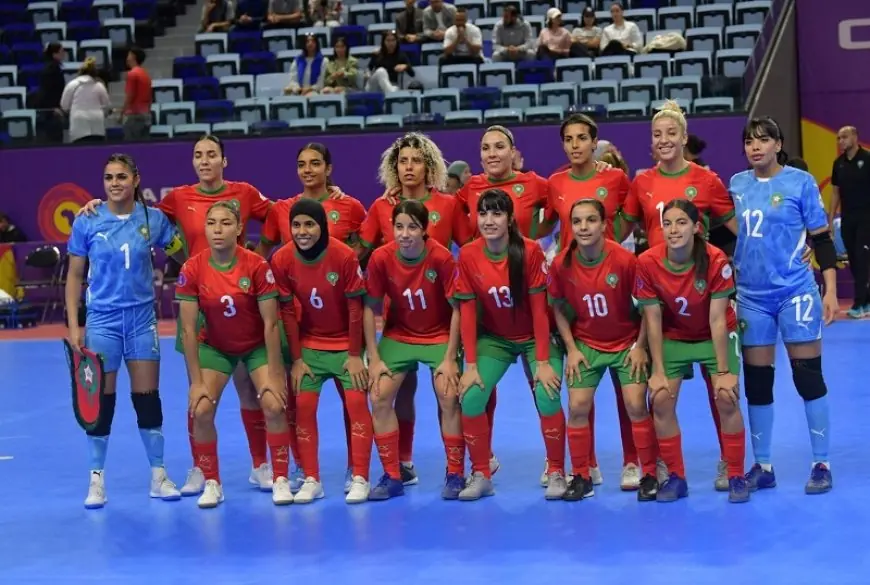 المنتخب المغربي النسوي يبلغ نصف نهائي كأس افريقيا لكرة القدم داخل القاعة