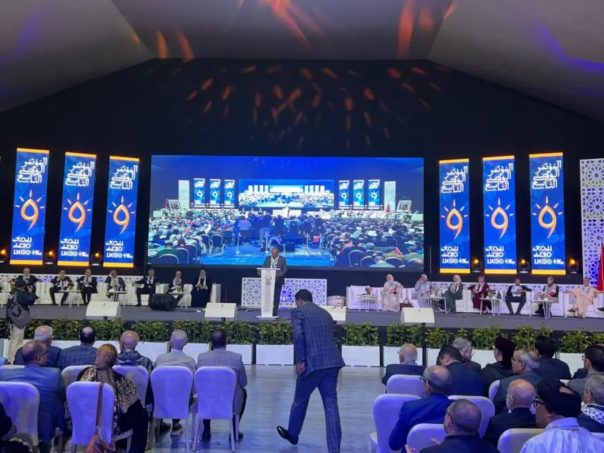 انطلاق أشغال المؤتمر التاسع لحزب العدالة والتنمية وسط شعارات داعمة لفلسطين