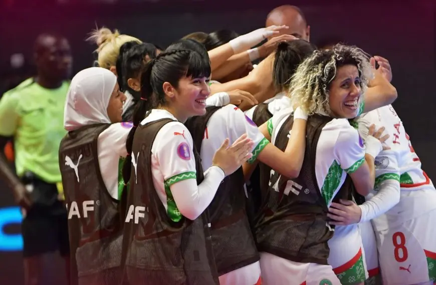 لبؤات الأطلس يتأهلن إلى نهائي كأس أفريقيا داخل القاعة بعد فوزهن على أنغولا