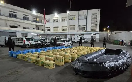 أكادير.. إحباط عملية تهريب دولية للمخدرات وحجز 4 أطنان من الشيرا