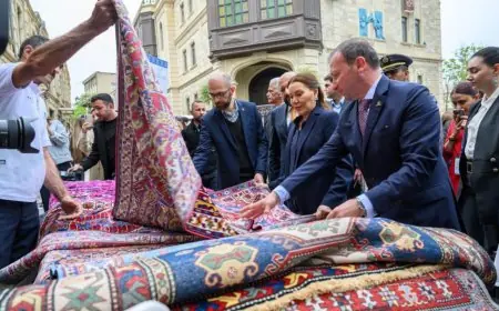 الأميرة للا حسناء تزور مهرجان السجاد الدولي بأذربيجان